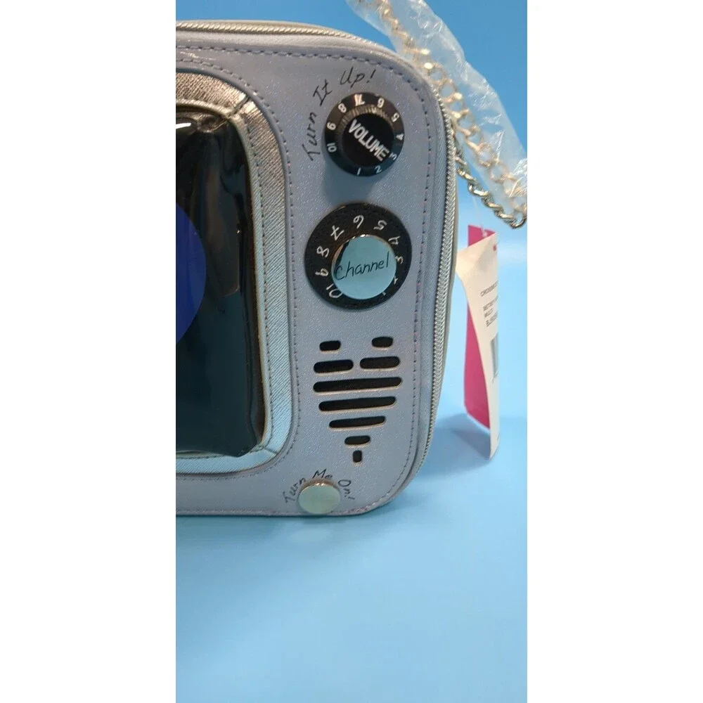 Betsey Johnson Television Crossbody TV Betsey Vision Retro Bag Purse NWT